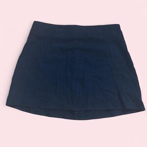 Princess Polly Navy Mini Skirt